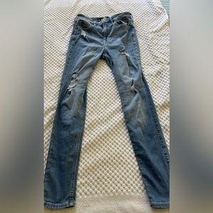 Rip girly jeans